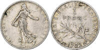 France Franc Coin, Semeuse, Paris, Silver, KM:844.1 -