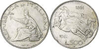 Italy 500 Lire Rome, Silver, KM:99 -