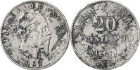 Italy 20 Centesimi Vittorio Emanuele II, Milan, Silver -
