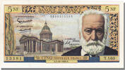 France 5 Nouveaux Francs Banknote, 5 NF 1959-1965 ''Victor Hugo'' -