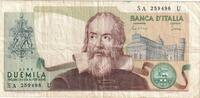 Italy 2000 Lire Banknote, 1983-10-24, KM:103c -