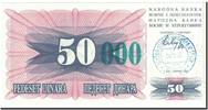 Bosnia - Herzegovina 50,000 Dinara Banknote, Undated, KM:55c -