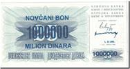 Bosnia - Herzegovina 1,000,000 Dinara Banknote, 1993-09-01, KM:35a -