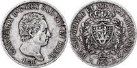 ITALIAN STATES 5 Lire SARDINIA, Carlo Felice, Genoa, Silver -