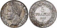 Belgium 5 Francs, 5 Frank Leopold I, Brussels, Silver, KM:3.2 -