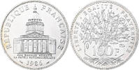 France 100 Francs Panthéon, Paris, Silver, KM:951.1 -