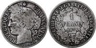 France Franc Cérès, Bordeaux, Silver, KM:822.2 -