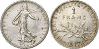 France Franc Semeuse, Paris, Silver, KM:844.1 -