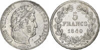 France 5 Francs Louis-Philippe, Rouen, Silver, KM:749.2 -