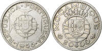 Mozambique 20 Escudos Silver, KM:80 -