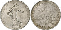 France 2 Francs Semeuse, Castelsarrasin, Silver, KM:845.2 -
