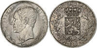 Belgium 5 Francs, 5 Frank Leopold I, Brussels, Silver, KM:17 -