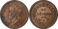 Monaco Decime Honore V, Copper, KM:97.1 -