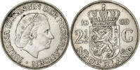 Netherlands 2-1/2 Gulden Juliana, Utrecht, Silver, KM:185 -