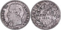 France Franc Napoleon III, Napoléon III, Paris, Silver -