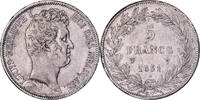 France 5 Francs Louis-Philippe, Lille, Silver, KM:735.13 -