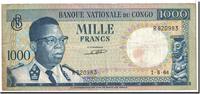 Congo Democratic Republic 1000 Francs Banknote, 1964-08-01, KM:8a -