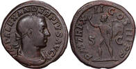 Sestertius Roman Empire, Severus Alexander, Rome, Bronze -