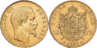 France 50 Francs Napoleon III, Napoléon III, Paris, Gold -