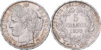France 5 Francs Cérès, Paris, Silver, KM:818.1 -