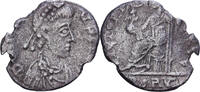 Half Siliqua Visigoths, Ravenna, in the name of Honorius, Silver -