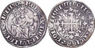 France Carlin ca. 1339 Avignon Robert d'Anjou, Avignon, Silver S+ 173.14 US$  +  28.86 US$ shipping