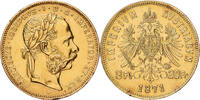 Austria 8 Florins-20 Francs 1871 Vienna Franz Joseph I, Vienna, Gold SS 1,142.73 US$  +  28.86 US$ shipping