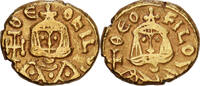  Solidus 829-831 Syracuse Byzantine Empire, Theophilus, Syracuse, Gold S+ 1,385.13 US$  +  28.86 US$ shipping