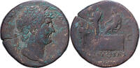  Sesterz 125-128 Rome Roman Empire, Hadrian, Rome, Bronze S+ 259.71 US$  +  28.86 US$ shipping
