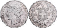 Switzerland 5 Francs 1907 B Bern, Silver, KM:34 SS 184.68 US$  +  28.86 US$ shipping