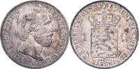 Netherlands Gulden 1865 Utrecht William III, Utrecht, Silver, KM:93 VZ 138.51 US$  +  28.86 US$ shipping