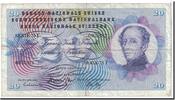 Switzerland 20 Franken Banknote, 1970-01-05, KM:46r -