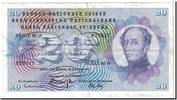 Switzerland 20 Franken Banknote, 1972-01-24, KM:46t -