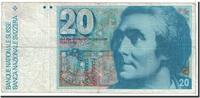 Switzerland 20 Franken Banknote, Undated, KM:55c -