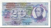 Switzerland 20 Franken Banknote, 1972-01-24, KM:46t -