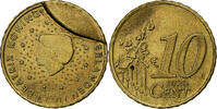 Netherlands 10 Euro Cent error cud coin, Copper-Nickel-Zinc -