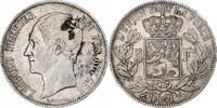 Belgium 5 Francs, 5 Frank Leopold I, Silver, KM:17 -
