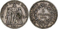 France 5 Francs Hercule, Bordeaux, Silver, Gadoury:745a -