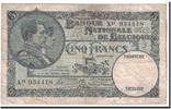 Belgium 5 Francs Banknote, 1929-01-18, KM:97b -