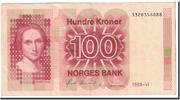 Norway 100 Kroner Banknote, Undated, KM:43d -