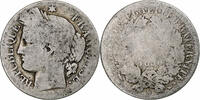 France Franc Cérès, Strasbourg, Silver, Gadoury:457, KM:759.2 -