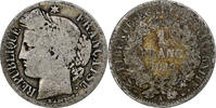 France Franc Cérès, Paris, Silver, KM:759.1 -