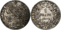 France Franc Cérès, Paris, Silver, Gadoury:465a, KM:822.1 -