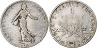France Franc Semeuse, Paris, Silver, Gadoury:467, KM:844.1 -