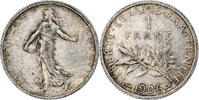 France Franc Semeuse, Paris, Silver, Gadoury:467, KM:844.1 -