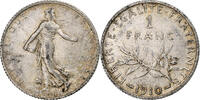 France Franc Semeuse, Paris, Silver, Gadoury:467, KM:844.1 -