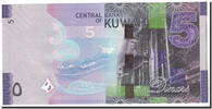 Kuwait 5 Dinars Banknote, Undated, KM:New -