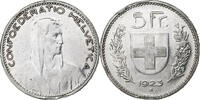 Switzerland 5 Francs Bern, Silver, KM:37 -