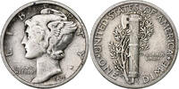 United States Dime Mercury, Philadelphia, Silver -