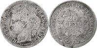 France 20 Centimes Cérès, Paris, Silver, Gadoury:303 -